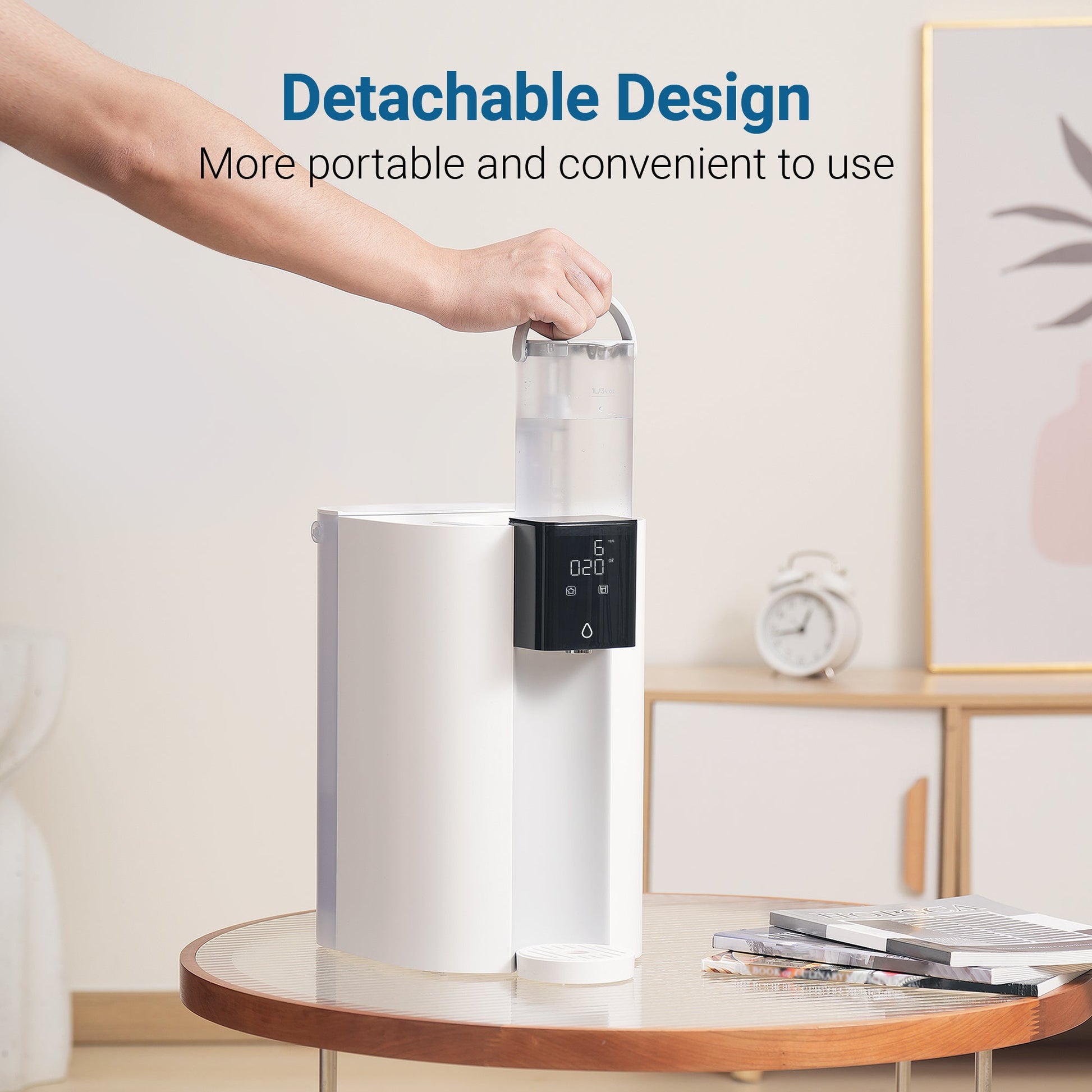 Réservoir d'eau pure pour système d'osmose inverse de comptoir WD-C1S et WD-C1H