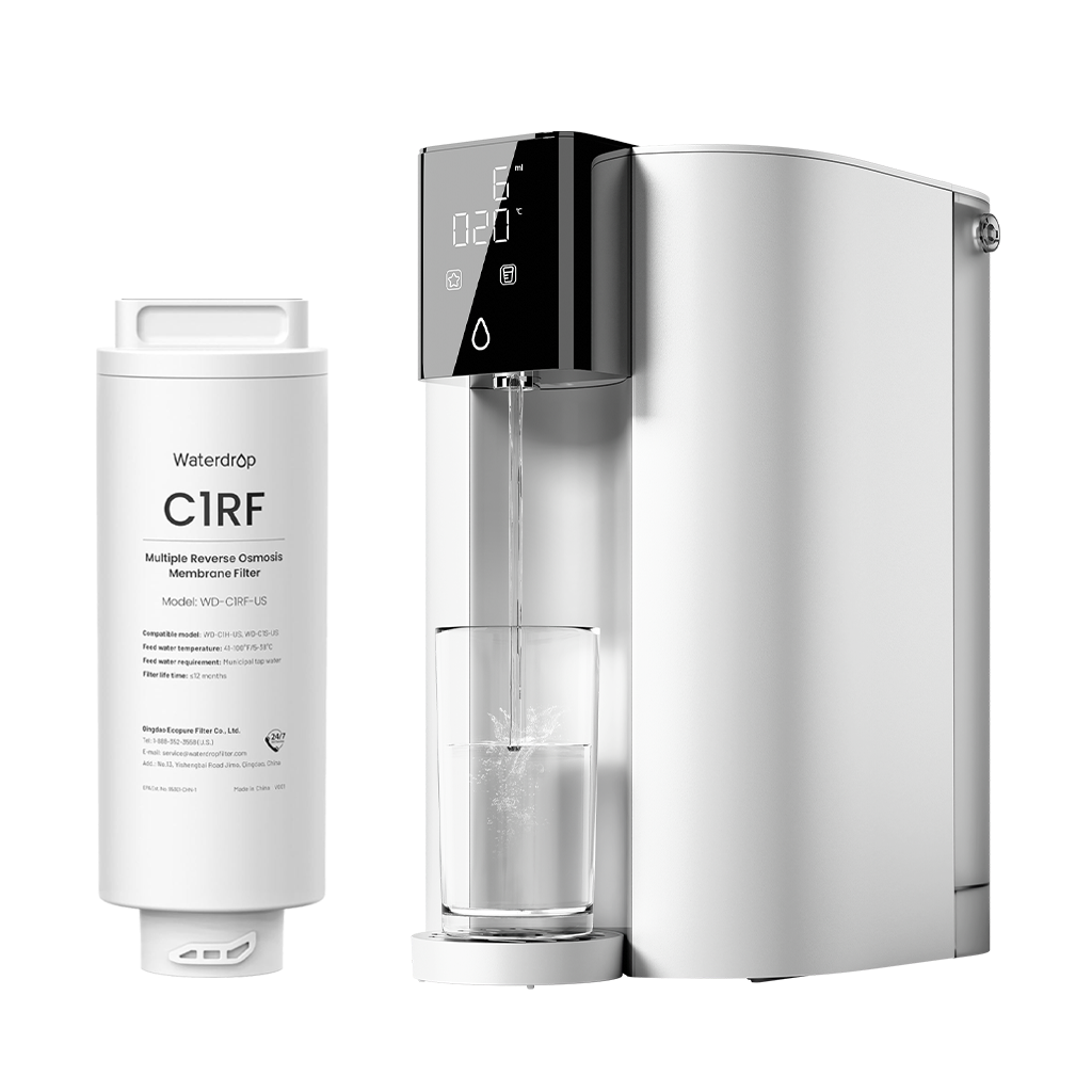 Waterdrop C1S Countertop CoreRO System with 1-Year Replacement Filter