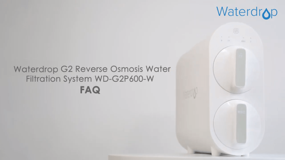 Waterdrop G2P600 RO System with UV Sterilizing Light