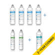 Filtres de remplacement pour système d'osmose inverse Waterdrop G3P800 - 800 GPD