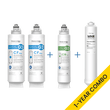 Filtres de remplacement pour système d'osmose inverse Waterdrop G3P800 - 800 GPD