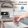 Undersink Ultrafiltration Water Filter System With Dedicated Faucet