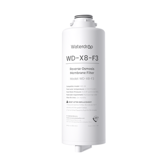 X8-F3 Filter for Waterdrop X8 Reverse Osmosis System | 800 GPD Subscription