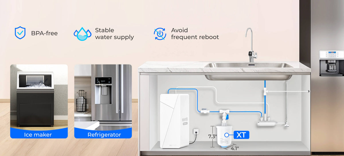 Effortless Strong Flow to Your Ice Maker & Fridge