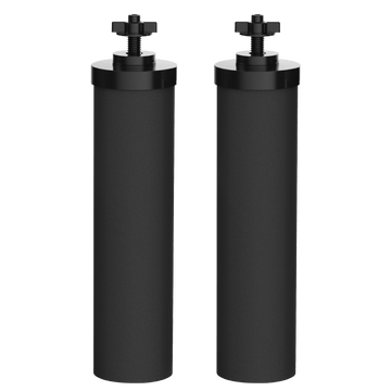 Waterdrop Replacement Black Elements for Waterdrop King Tank Systems and Other Gravity-fed Filtration Systems BB9