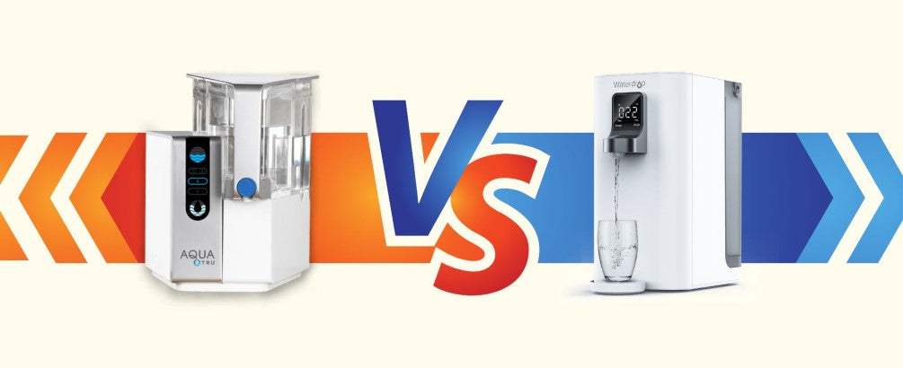 AquaTru Classic vs. Waterdrop K19: Which One Is Better?