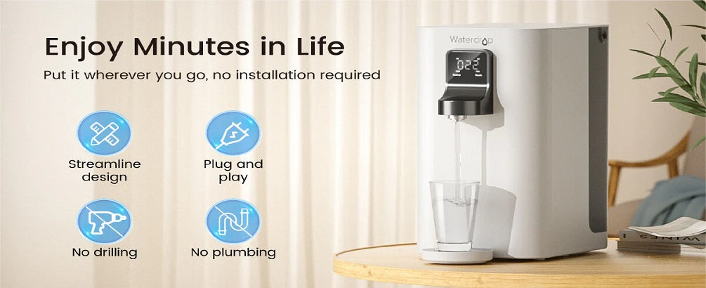 Introduction of the Waterdrop K19 Countertop Reverse Osmosis System
