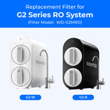 Tankless RO System Waterdrop G2 Water Filter Replacement Cartridge Combo