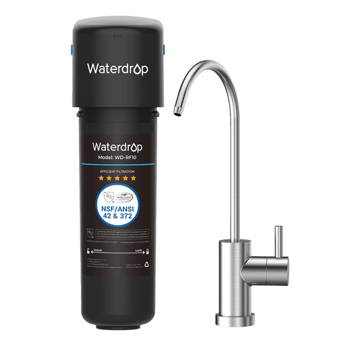 Undersink Water Filtration System With Dedicated Faucet