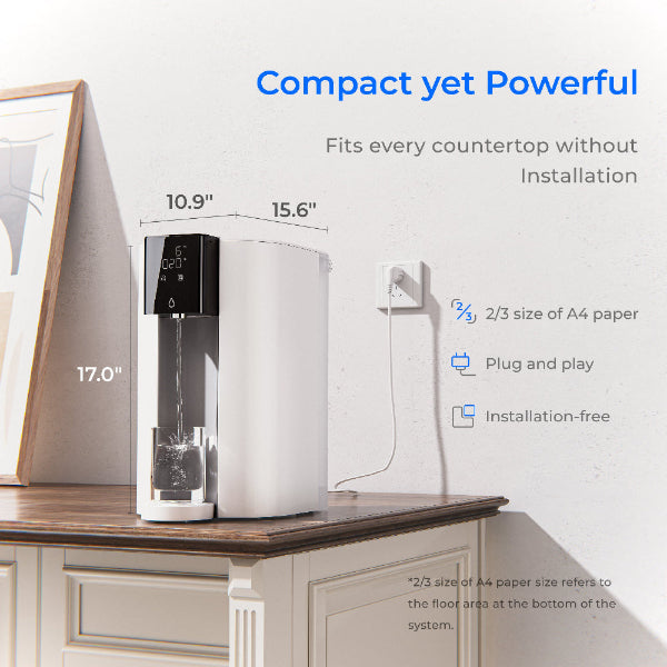 Waterdrop C1S Countertop CoreRO System with 1-Year Replacement Filter