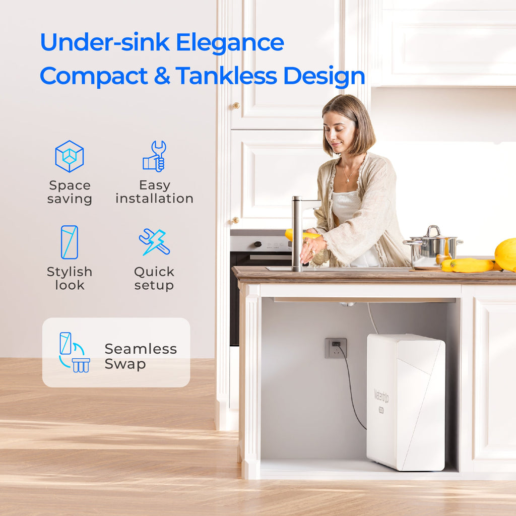 Waterdrop X12 Reverse Osmosis System with Replacemnet Filter Combo