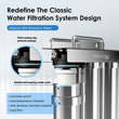 Système de filtration d'eau en acier inoxydable à 3 étapes sous évier Waterdrop TST-UF 