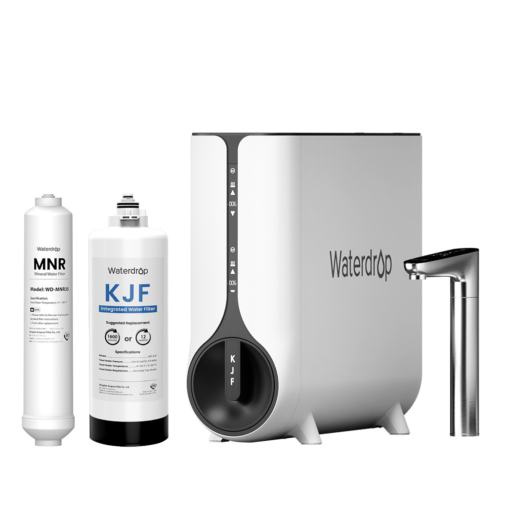 Waterdrop K6 Instant Hot RO Water Dispenser, with Replacement Filter