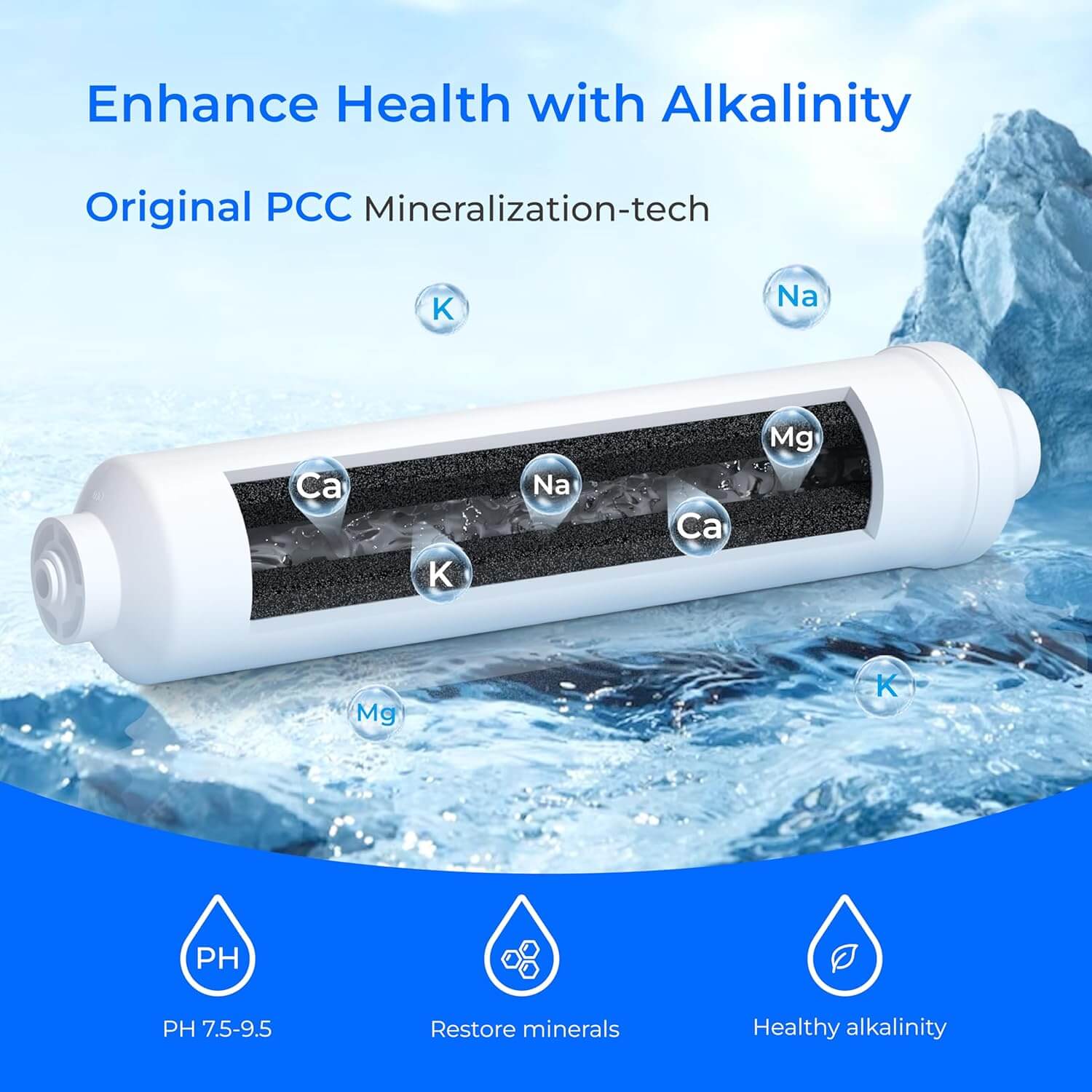 Waterdrop G3P800 Alkaline Reverse Osmosis System