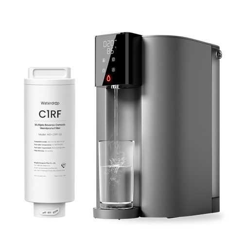 Waterdrop C1H Instant Hot Water RO System with Replacement Filter