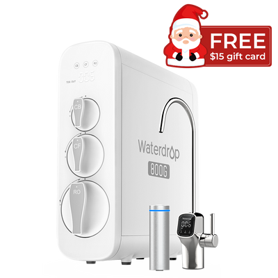 800 GPD Tankless RO System with UV Sterilizing Light - Waterdrop G3P800