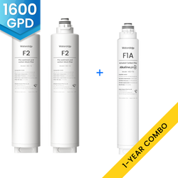 Waterdrop X16 RO System Replacement Filter Combo Set - 1600GPD