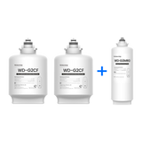 Tankless RO System Waterdrop G2 Water Filter Replacement Cartridge Combo