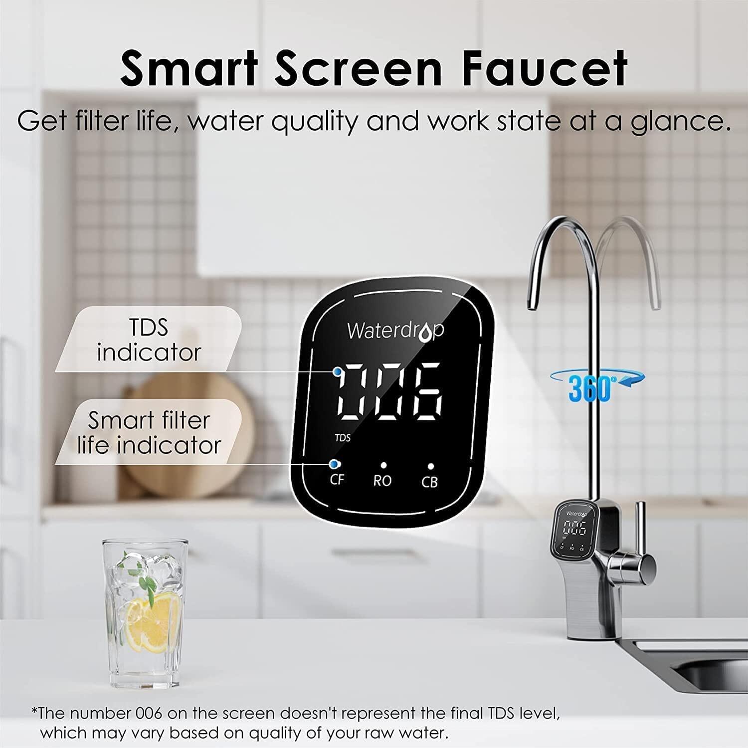 Waterdrop G3P600 Alkaline Reverse Osmosis System