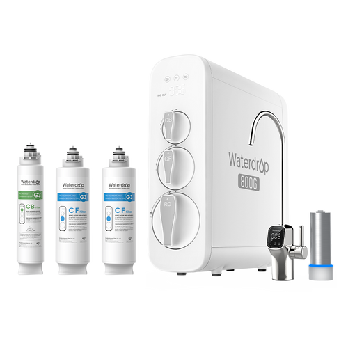 Waterdrop G3P800 Tankless RO System with UV Light, Complete Filtration Set