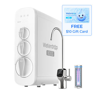 800 GPD Tankless RO System with UV Sterilizing Light - Waterdrop G3P800