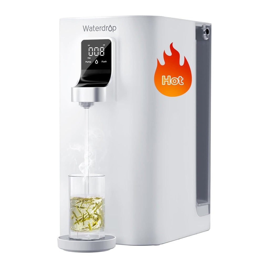 Waterdrop K19H Instant Hot Countertop RO Filter with 1-Year Replacement Filter