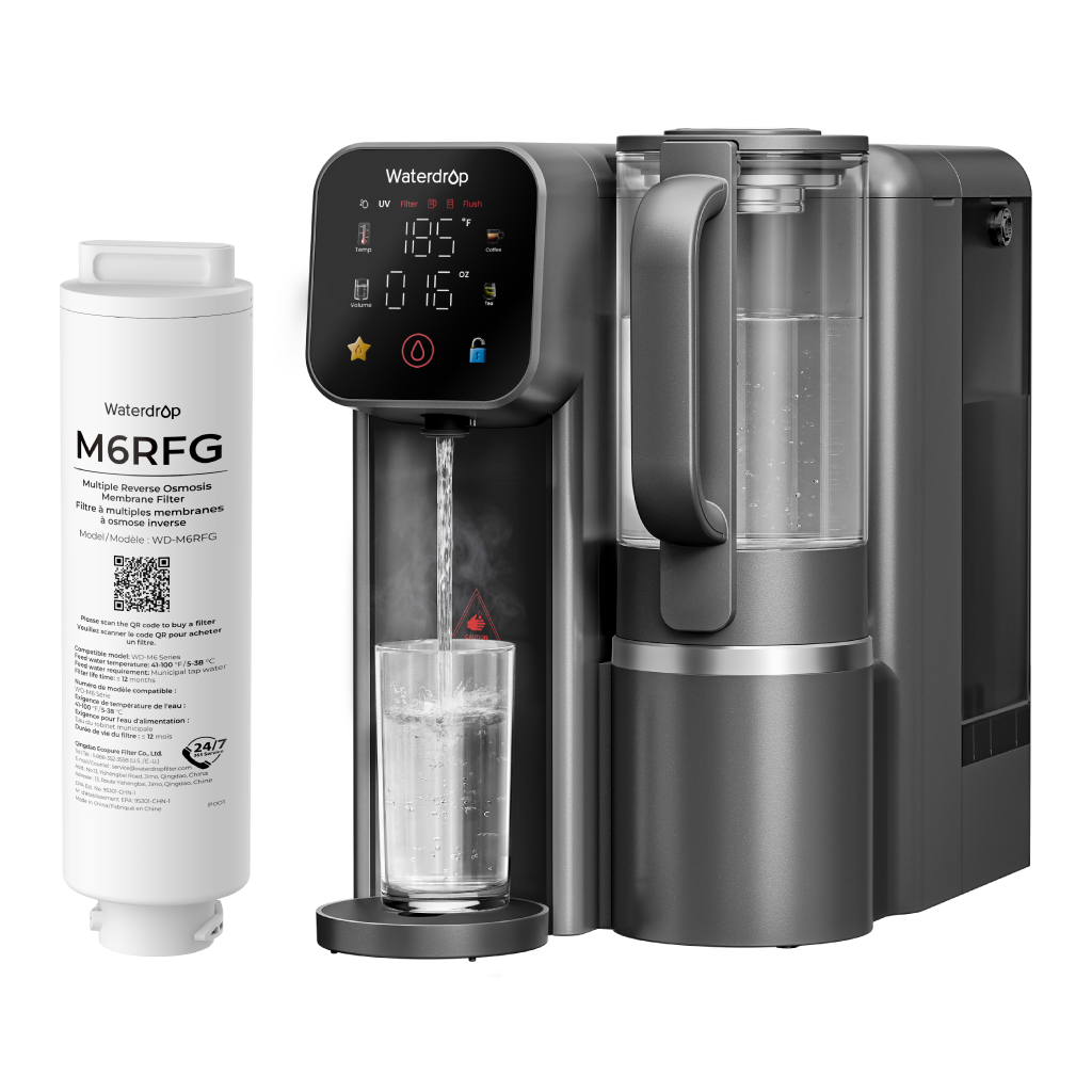 Waterdrop M6HG Remineralization Instant Hot RO System Bundle with Extra Filter