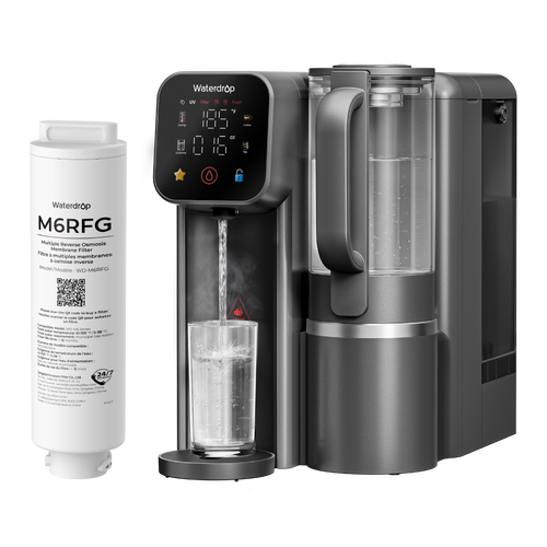 Waterdrop M6HG Remineralization Instant Hot RO System Bundle with Extra Filter