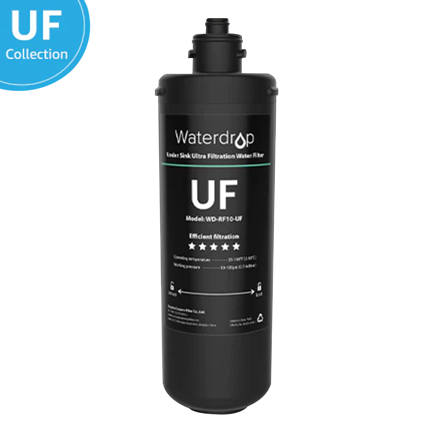 Replacement Ultrafiltration Undersink Water Filter | WD-RF10/15/17-UF