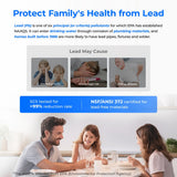 600 GPD RO System & No-Power Gravity Water Filter Bundle