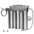 Système de filtration d'eau en acier inoxydable à 3 étapes sous évier Waterdrop TST-UF 