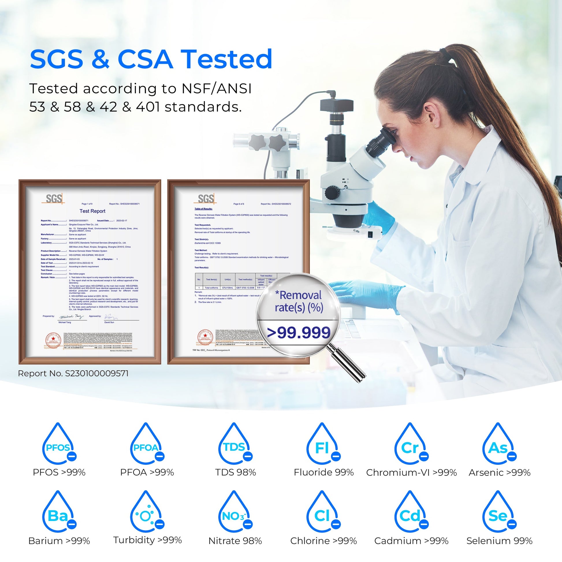 Waterdrop G3P800 Alkaline Reverse Osmosis System