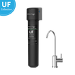 Undersink Ultrafiltration Water Filter System With Dedicated Faucet