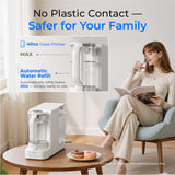 Waterdrop C2SL Countertop Mineral Reverse Osmosis System with Glass Pitcher
