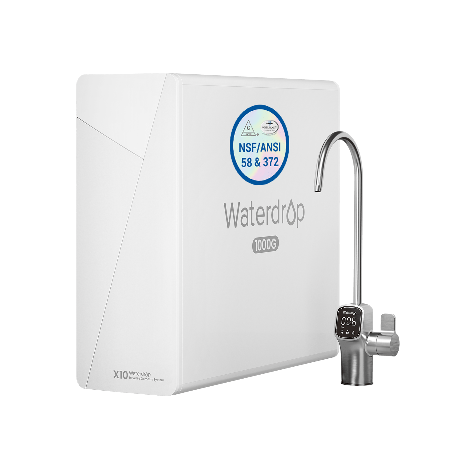 Waterdrop Master X Series Reverse Osmosis System, X10