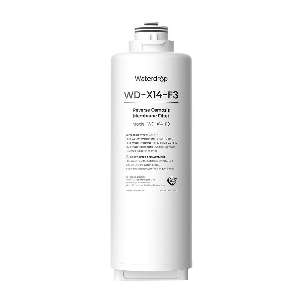 X14-F3 Filter for Waterdrop Master X14 Reverse Osmosis System | 1400 GPD