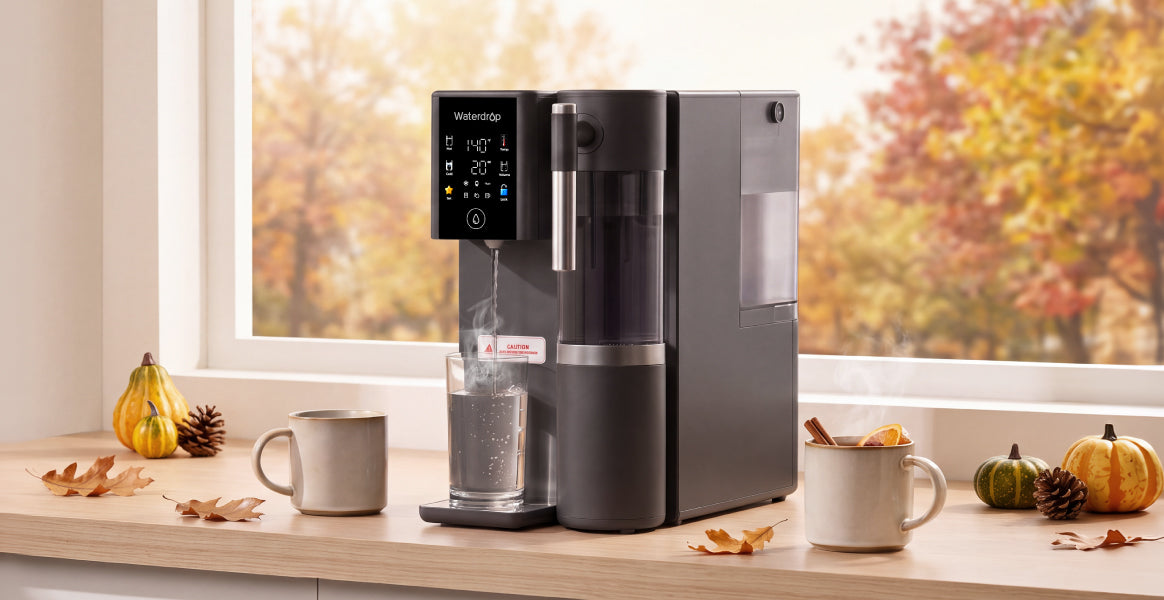 Waterdrop Remineralization Hot Cold RO Water Dispenser,  A2G