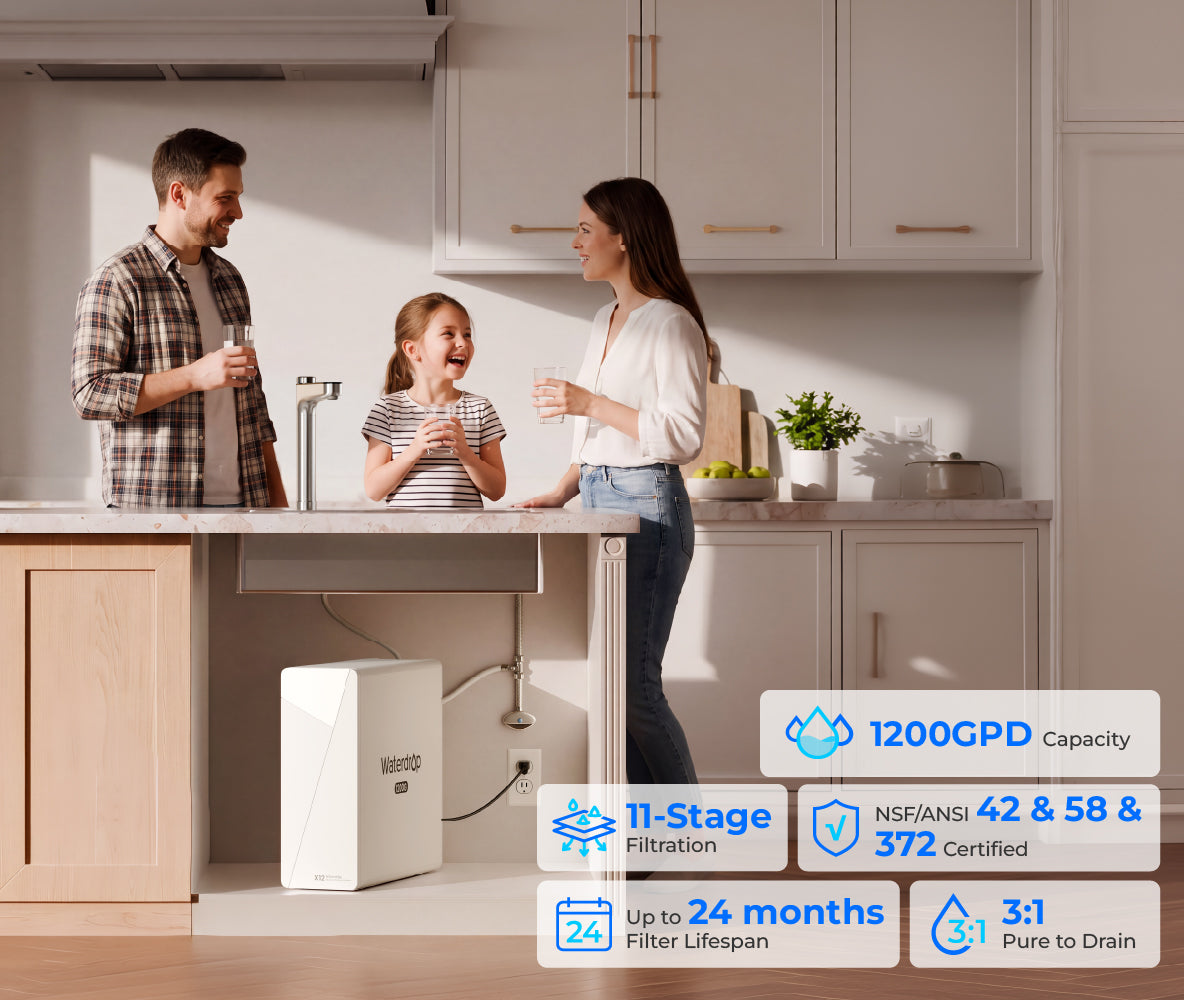 Waterdrop X Series Reverse Osmosis System, X12