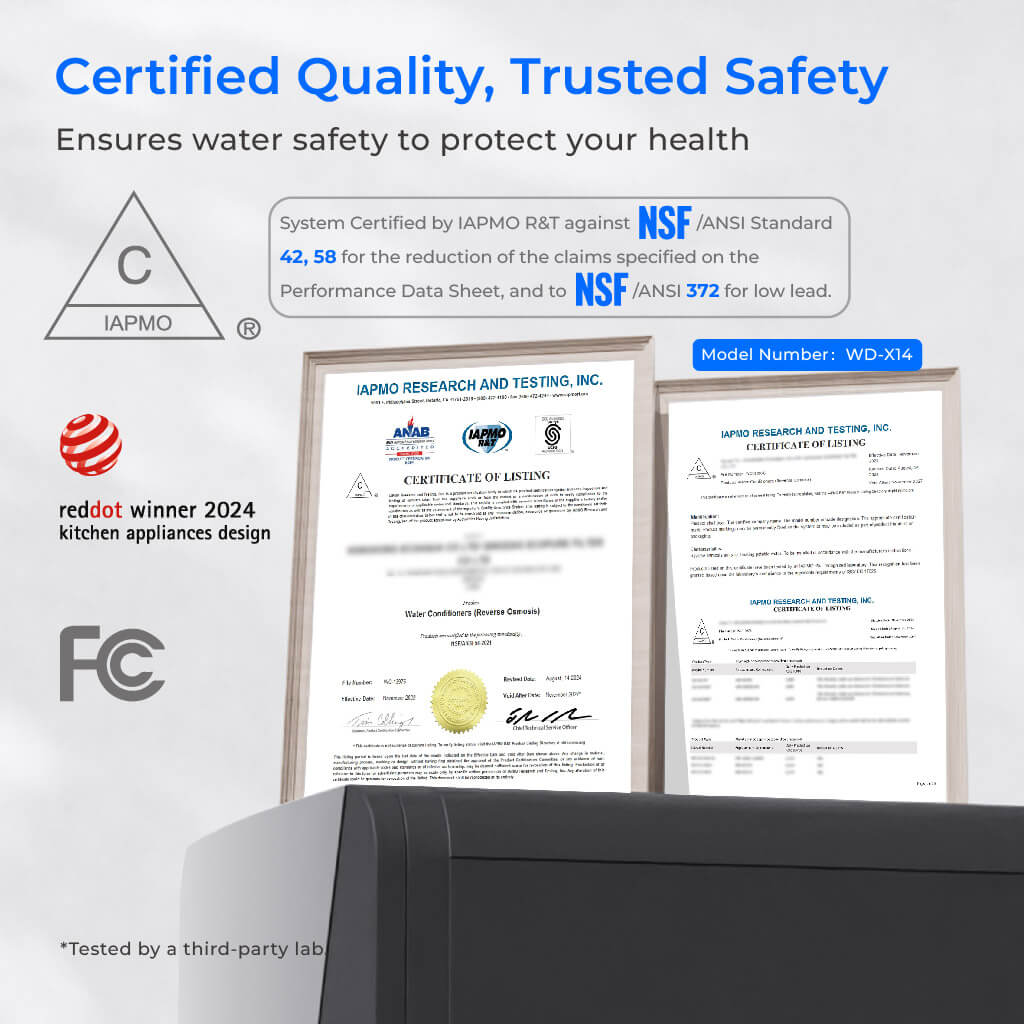 Waterdrop Master X Series Reverse Osmosis System, X14