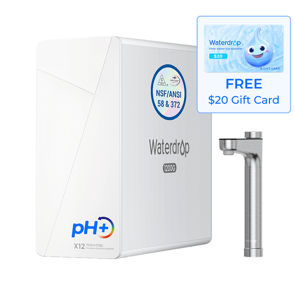 Waterdrop X Series Reverse Osmosis System, X12