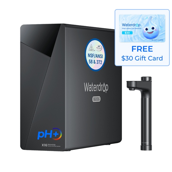 Waterdrop X Series Undersink Reverse Osmosis System, X16