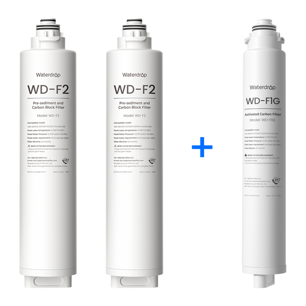 Waterdrop X8 RO Water Filter Replacement Combo