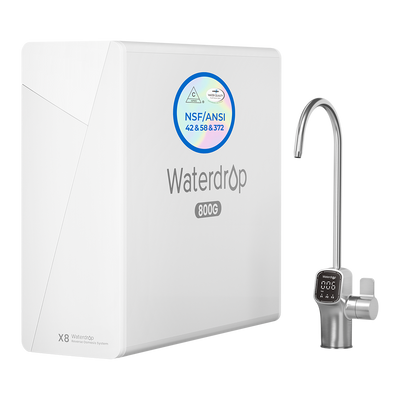 Waterdrop X Series Reverse Osmosis System, X8