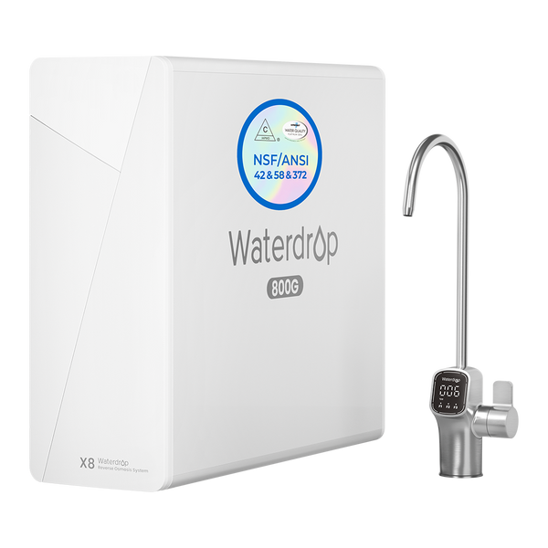 Waterdrop X Series Reverse Osmosis System, X8