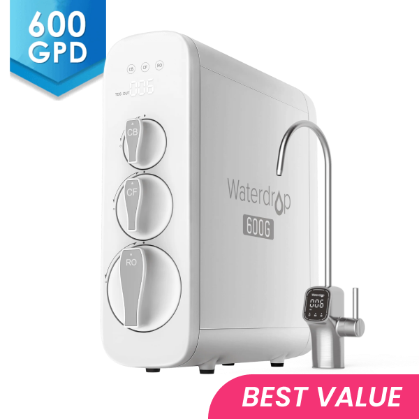 G3P600 Tankless Reverse Osmosis System - Waterdrop G3P600