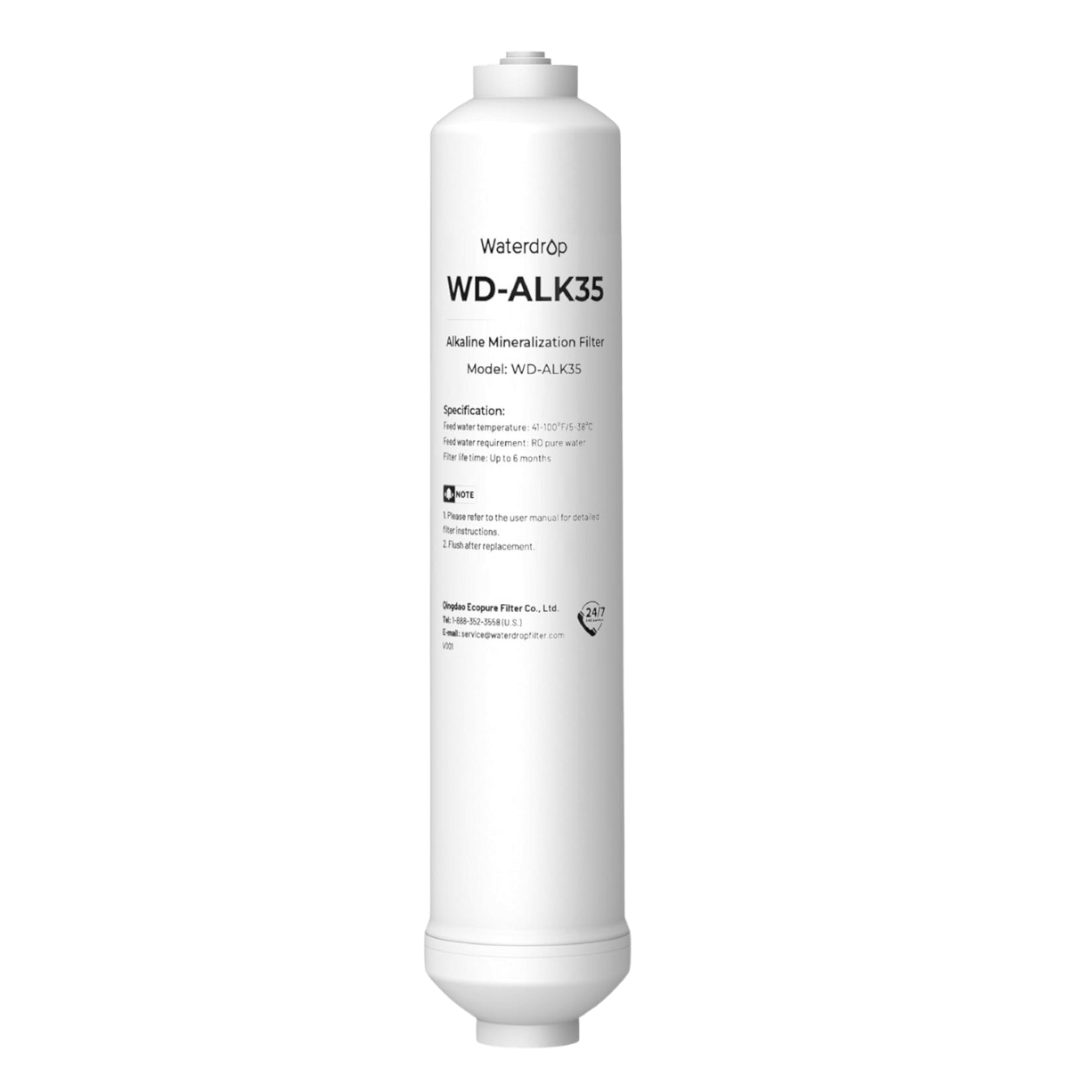 Alkaline Filter for Waterdrop G Series Undersink Reverse Osmosis Systems-Waterdrop ALK35