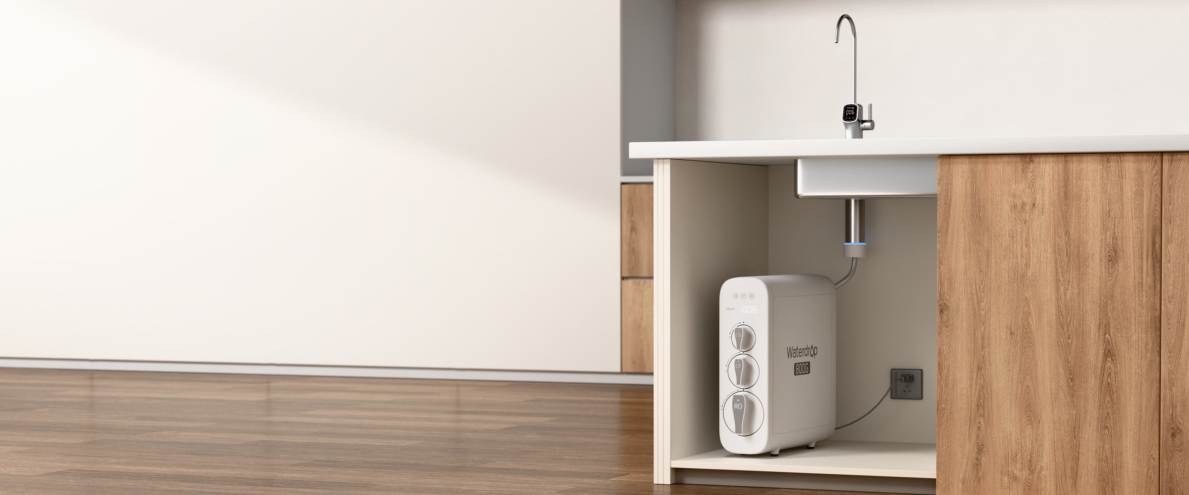 <strong>Waterdrop G3P800 Tankless RO System</strong>