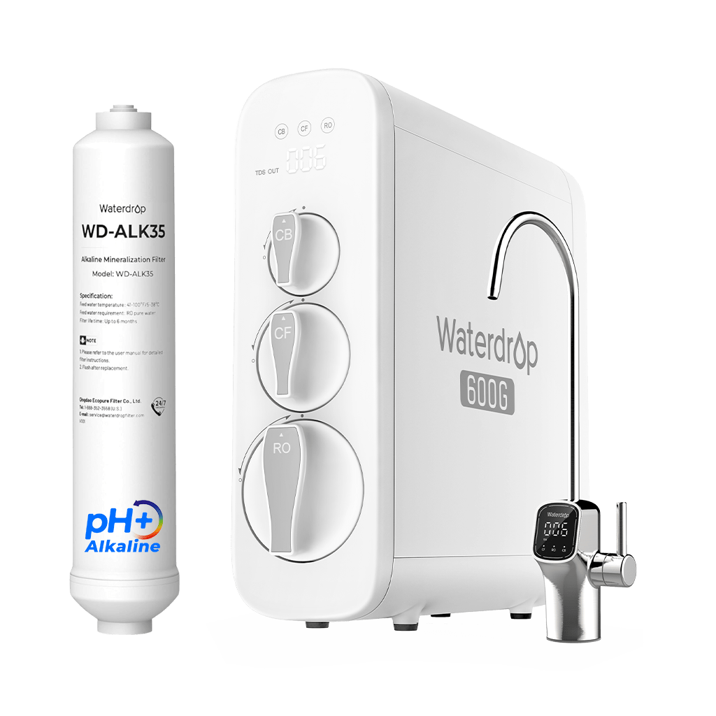 Waterdrop G3P600 Alkaline Reverse Osmosis System