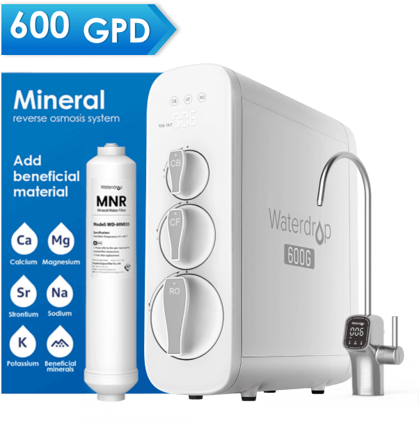 G3P600 Remineralization RO System - Waterdrop G3P600