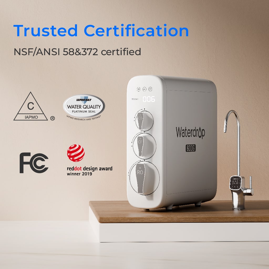600 GPD RO System & No-Power Gravity Water Filter Bundle